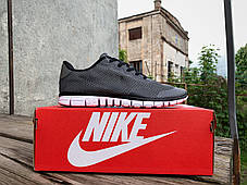 Чоловічі кросівки Nike Free Run 3.0 v3 Grey сірі легка сітка, фото 4
