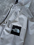 Чоловіча куртка вітровка The North Face M2370 сіра, фото 4