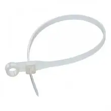 Стяжки під шуруп Profix, 150х3.6мм, білі, 100 шт.