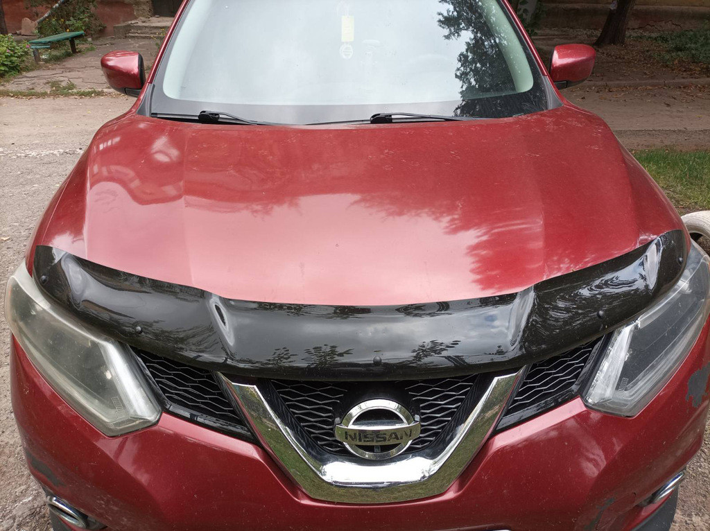 Nissan X-trail T32/Rogue 2014-2021 - дефлектор капота (EuroCap)