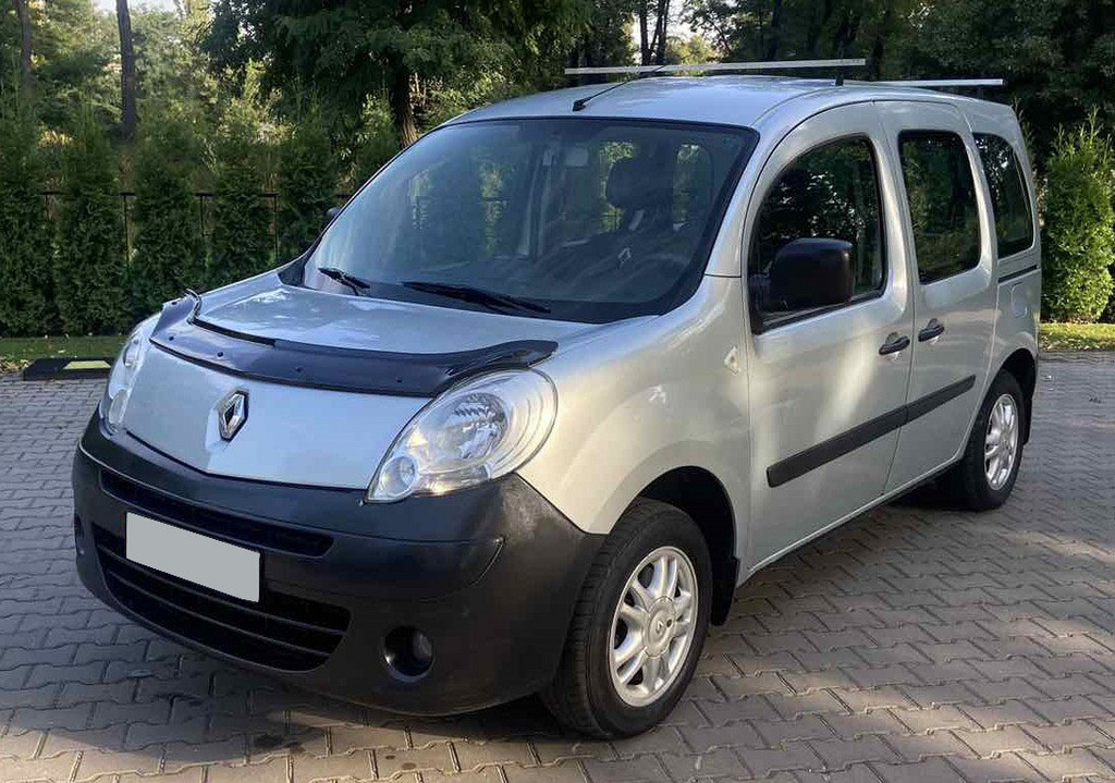 Renault Kangoo 2008-2013 - Дефлектор капота (EuroCap)