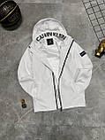 Чоловіча куртка вітровка CALVIN KLEIN M2368 біла, фото 9