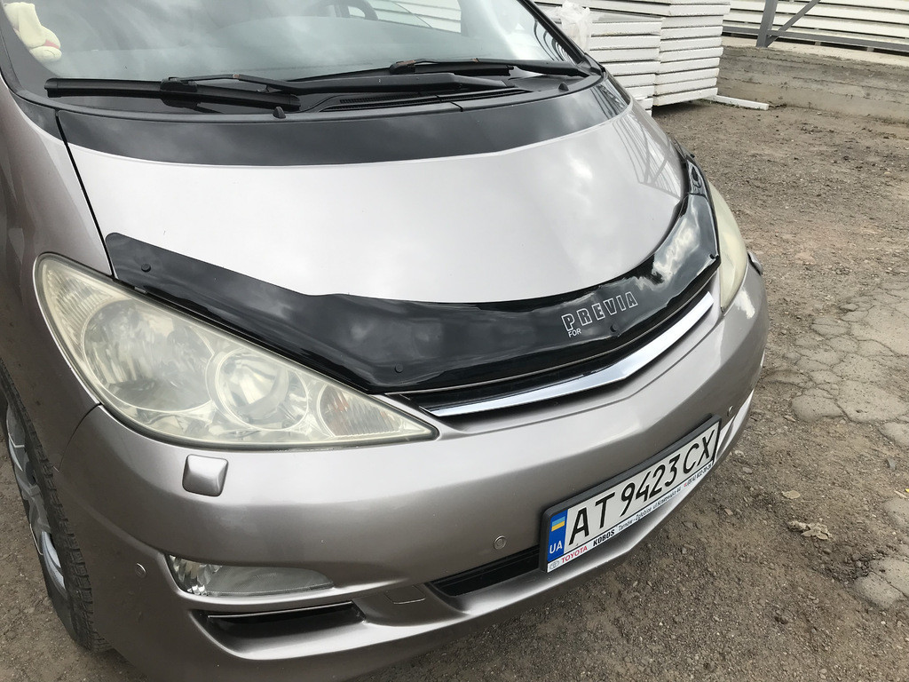 Toyota Previa 2000-2006 - Дефлектор капота (VIP)
