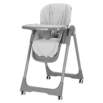 Стілець для годування TILLY Junior T-671 Light Grey Світло-сірий