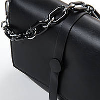 Жіноча сумка на плече 2819 black Купити Жіночі клатчі в Одесі Модні жіночі сумочки та клатчі, фото 2