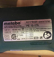 Полірувальна машинка Metabo PE 12-175 (Німеччина), фото 5