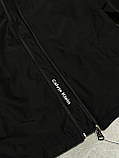 Чоловіча куртка вітровка CALVIN KLEIN M2367 чорна, фото 4