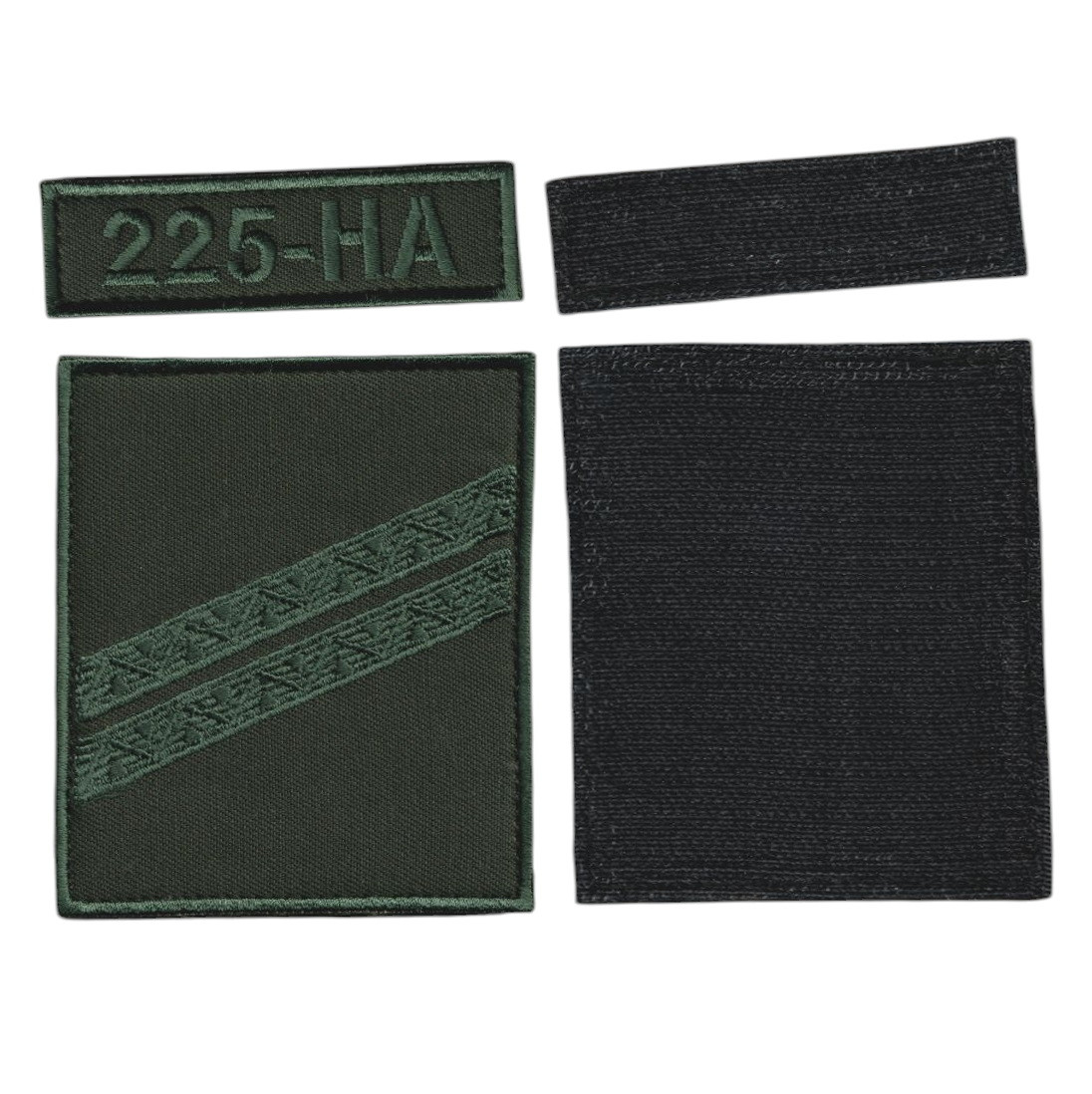 Шеврон учбовий курсовка 2 курс на липучці  на оливці, ЗСУ. 8,5 см * 7,5 см, фото 1
