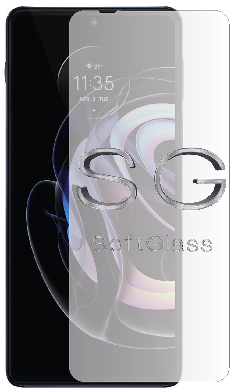 Плівка для Motorola Edge (2021) на екран поліуретанова SoftGlass