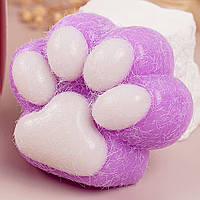 Таба Лапка сквиш с ворсинками, 6,5см (1шт) Цвет Рандом