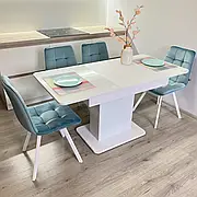 Обідній стіл Boston T Jm білий white/06XL