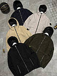 Чоловіча куртка вітровка STONE ISLAND M2363 бежева, фото 8