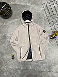 Чоловіча куртка вітровка STONE ISLAND M2365 сіра, фото 10