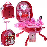 Ігровий набір у валізці для дівчаток 2в1, Fashion Girl, на 31 предмет