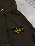 Чоловіча куртка вітровка STONE ISLAND M2364 хакі, фото 2