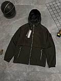 Чоловіча куртка вітровка STONE ISLAND M2364 хакі, фото 8