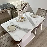 Обідній стіл Boston T Jm білий white/31