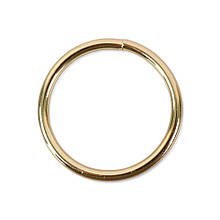 Кільце, 38*3.8 мм, золото