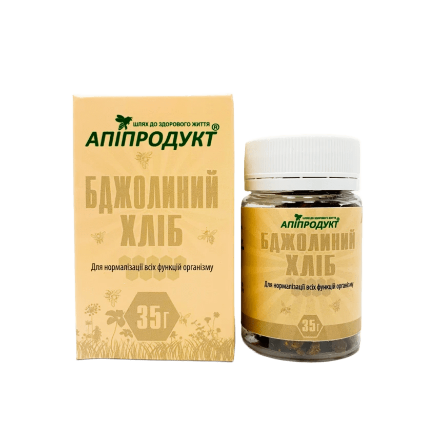 Бджолиний хліб (перга) Апіпродукт 35 г