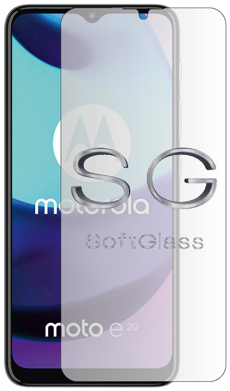 Плівка для Motorola Moto E20 на екран поліуретанова SoftGlass