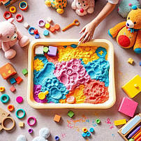 Розвивальні іграшки, набори для творчості, кінетичний пісок