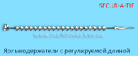 Ярлыкодержатели кольцевые Secur-a-tie с регулируемой длиной для ручного крепления, упак/1000 шт