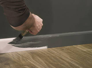 Напольный плинтус под покраску Elegance Cezar