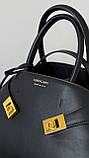 Сумка жіноча Salvatore Ferragamo чорний 31 см (обмежена кількість), фото 6