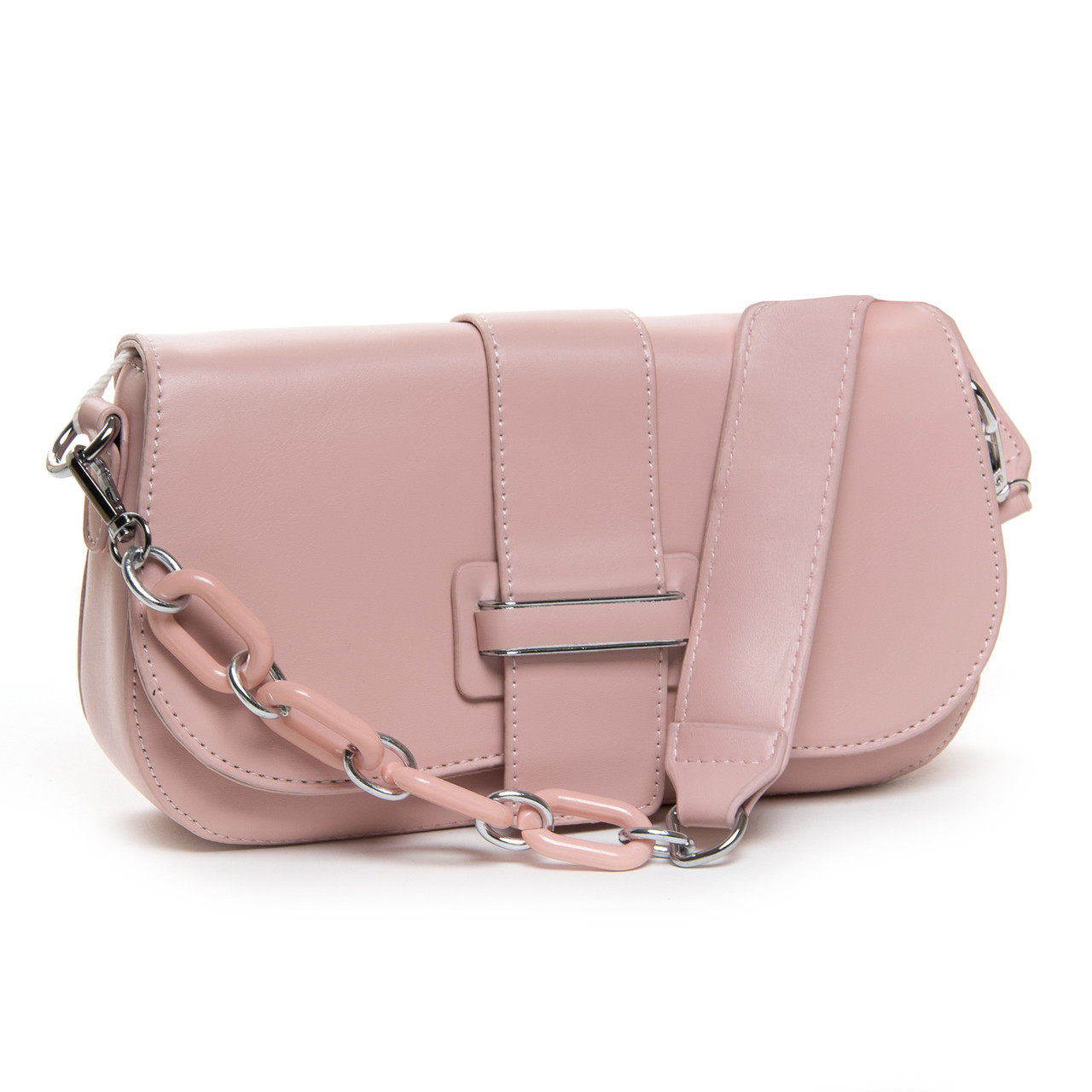 Жіноча сумка на плече 2811 pink Купити Жіночі клатчі в Одесі Модні жіночі сумочки та клатчі