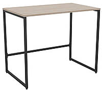 Стіл комп'ютерний офісний Asti AS900 (900х550х750Н) чорний/Дуб сонома