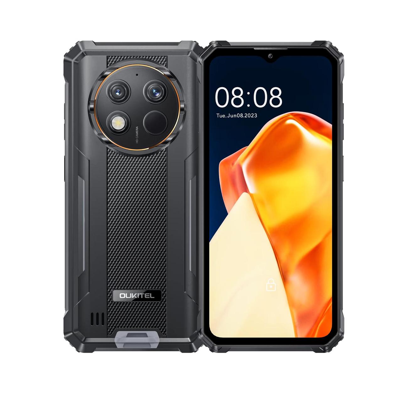 Смартфон OUKITEL G1 6/256Gb black IP69K екран 6,52'', 2 SIM, 10600 мАг, фото 1