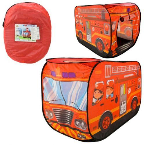 Намет дитячий "Пожежна служба" 110 см, розмір сумки 44х34х2 см, фото 1