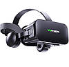 Окуляри віртуальної реальності для телефона з навушниками та пультом Vr park box, фото 8
