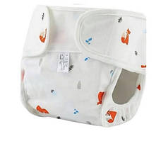 Бавовняні підгузники з бортиками 6-12міс