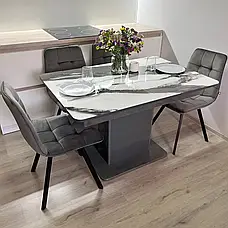 Обідній стіл Boston T  Jm Бетон темний Dark/18, фото 2