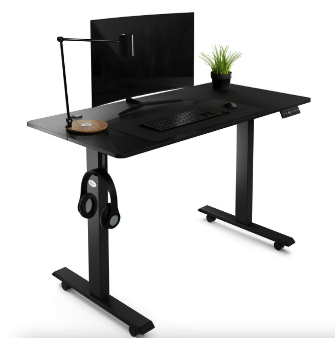 Комп'ютерний стіл із регульованою висотою Di Volio Amone чорний