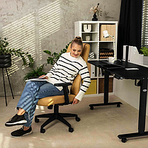 Офісне крісло Di Volio Adelo бежевий, фото 4