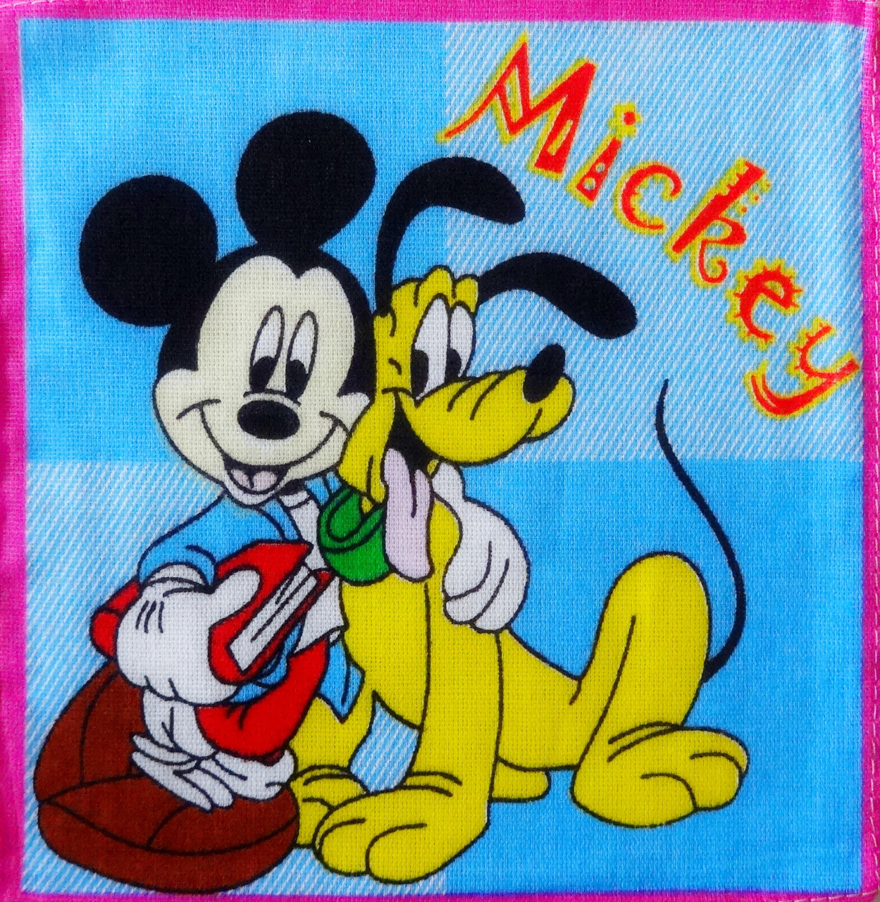 Хустинка носова дитяча (20 х 20 см) 100% cotton, мікс, фото 1