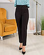Штани жіночі класичні "Бостон" з костюмної тканини чорного кольору розміри від 44 до 56, фото 6