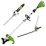 Акумуляторна коса Procraft PTA20/4/2 (без АКБ та ЗУ) (З насадками), фото 2