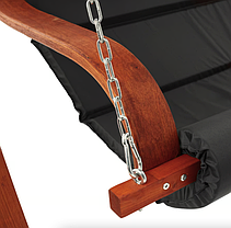 Садова гойдалка Di Volio Pergia двомісна сірий, фото 4