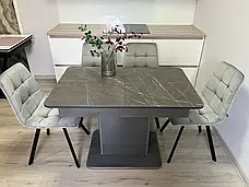 Обідній стіл Boston T Jm Бетон темний Dark/17, фото 3