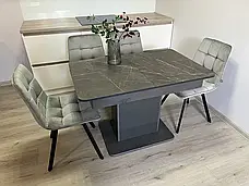 Обідній стіл Boston T Jm Бетон темний Dark/17, фото 5