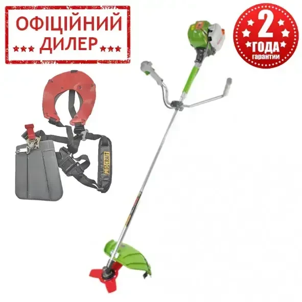 Четырехтактная коса на бензине Procraft T5600, Бензиновый триммер мотокоса Прокрафт для дачи и сада - фото 1 - id-p2551136747