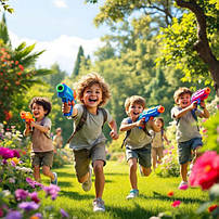 Дитяча зброя, автомати, бластери, пістолети