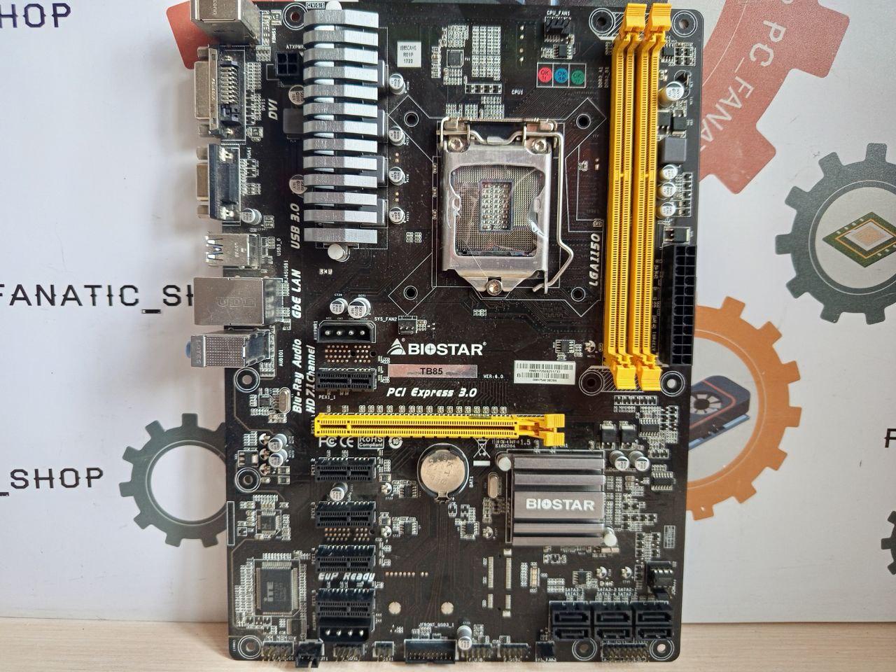 Материнська Плата BIOSTAR ТB85, фото 1