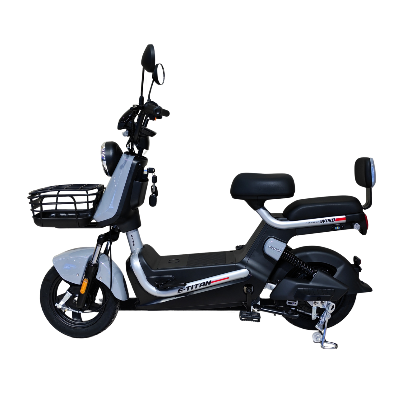 Електроскутер E-Titan Wind 14" Сірий