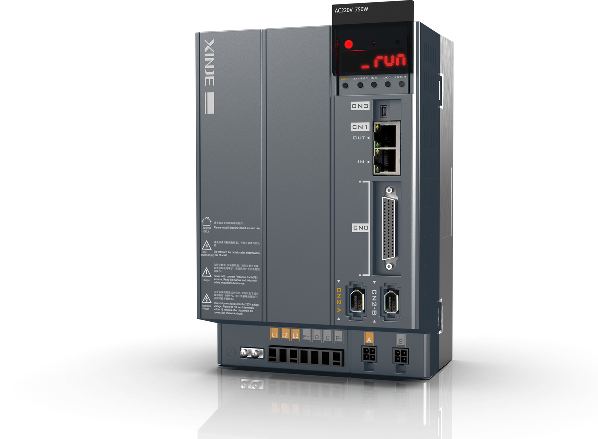 DM5F-20P4-2A Двовісні сервоприводи (6DI/6DO, 2.8A, 220VAC±10%, 0.4kW)