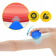 Масажний м'яч із шипами 4FIZJO Spike Balls 8 см 4FJ0146 Poland, фото 5