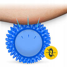 Масажний м'яч із шипами 4FIZJO Spike Balls 8 см 4FJ0146 Poland, фото 3